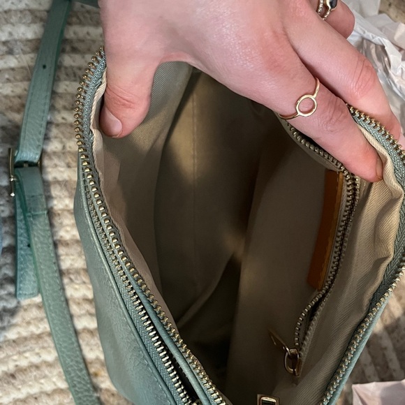 Divina Firenze Convertible crossbody shoulder bag light blue - Picture 6 of 9